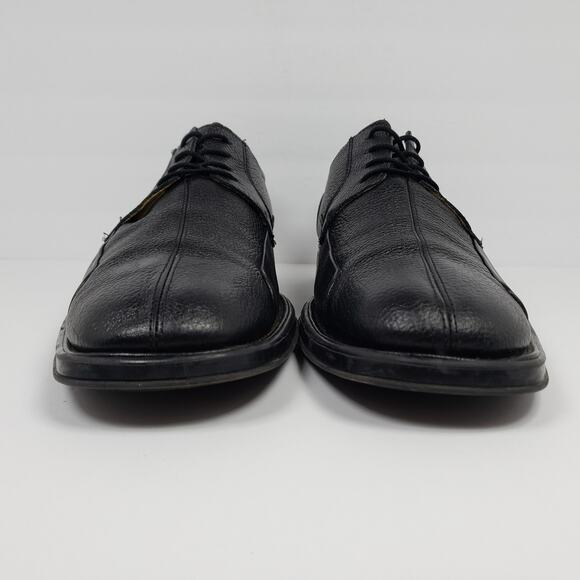 Studio Belvedere Bay Bridge Mens Sz 15 D Black Pebble Leather Oxford Formal Shoe main image 11